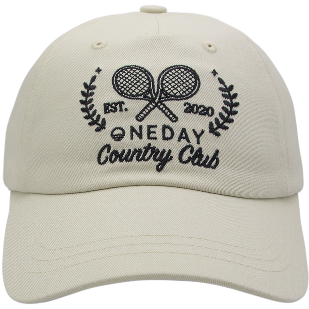 Front View of Oneday Serving It Up Cap - Natural