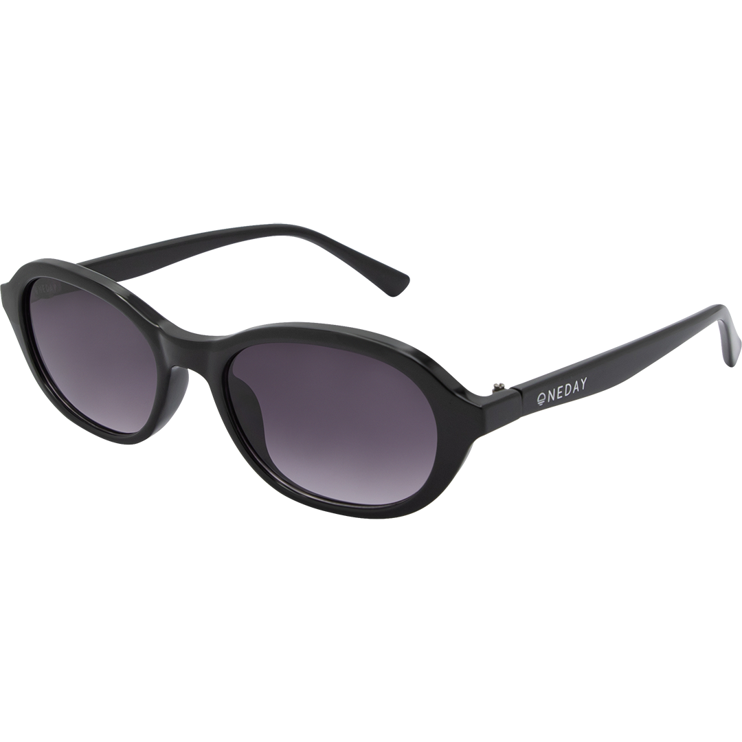 Oneday Australia's Montana Oval Sunglasses in Black Smoke.