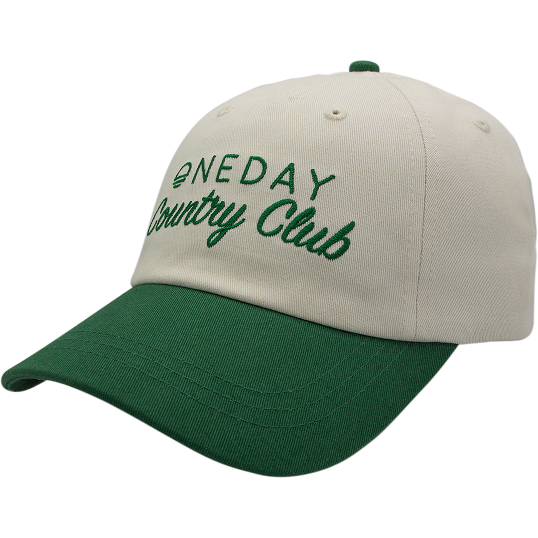 Oneday The Club in Natural/Green Side View