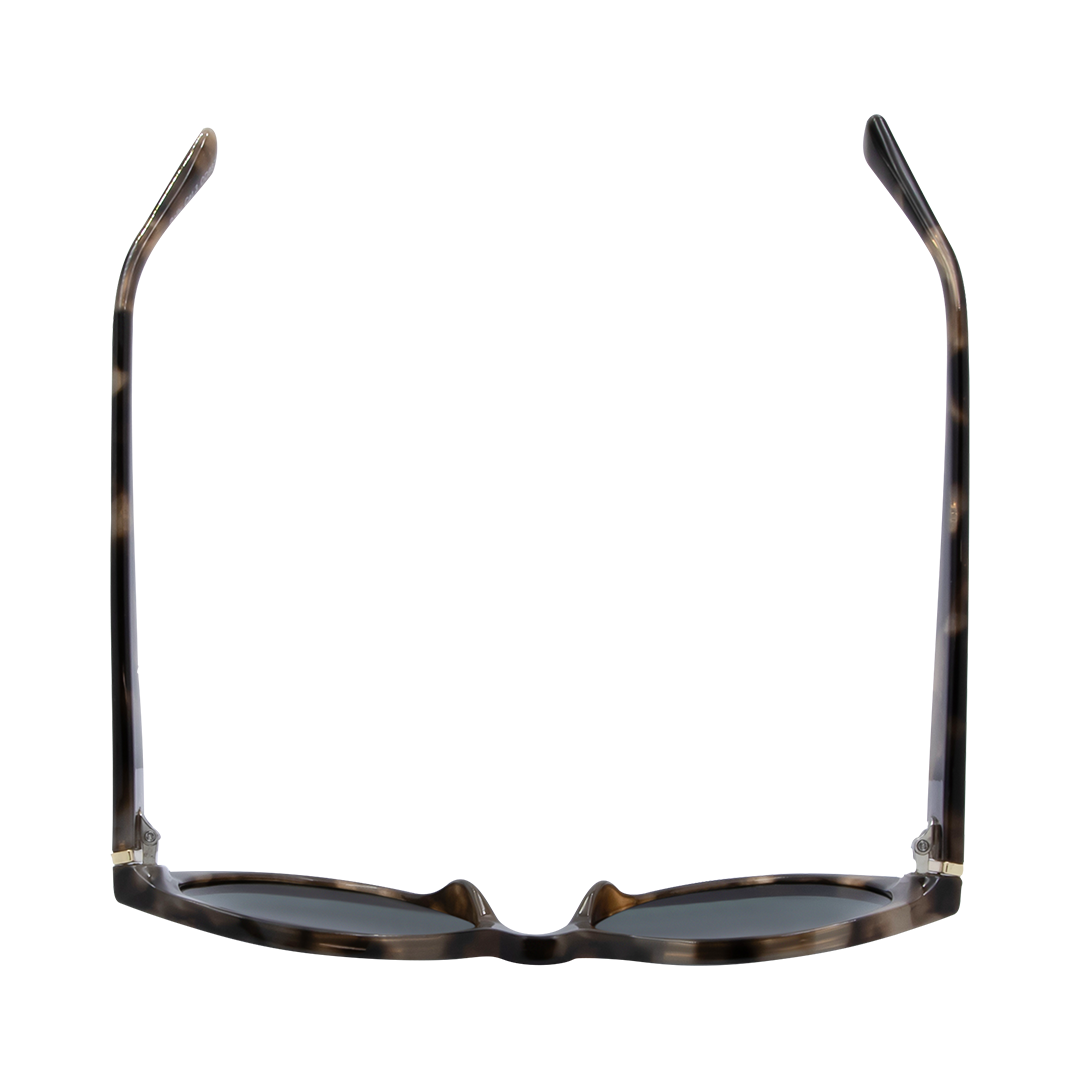 Polly Oval Women's Sunglasses with Tortoise Shell Frame and G15 Polarised Lens top view
