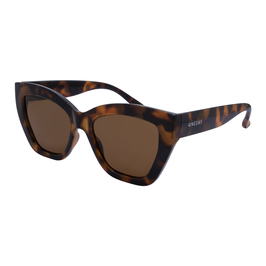 Winona Tortoise Brown Cats Eye Women's Sunglasses