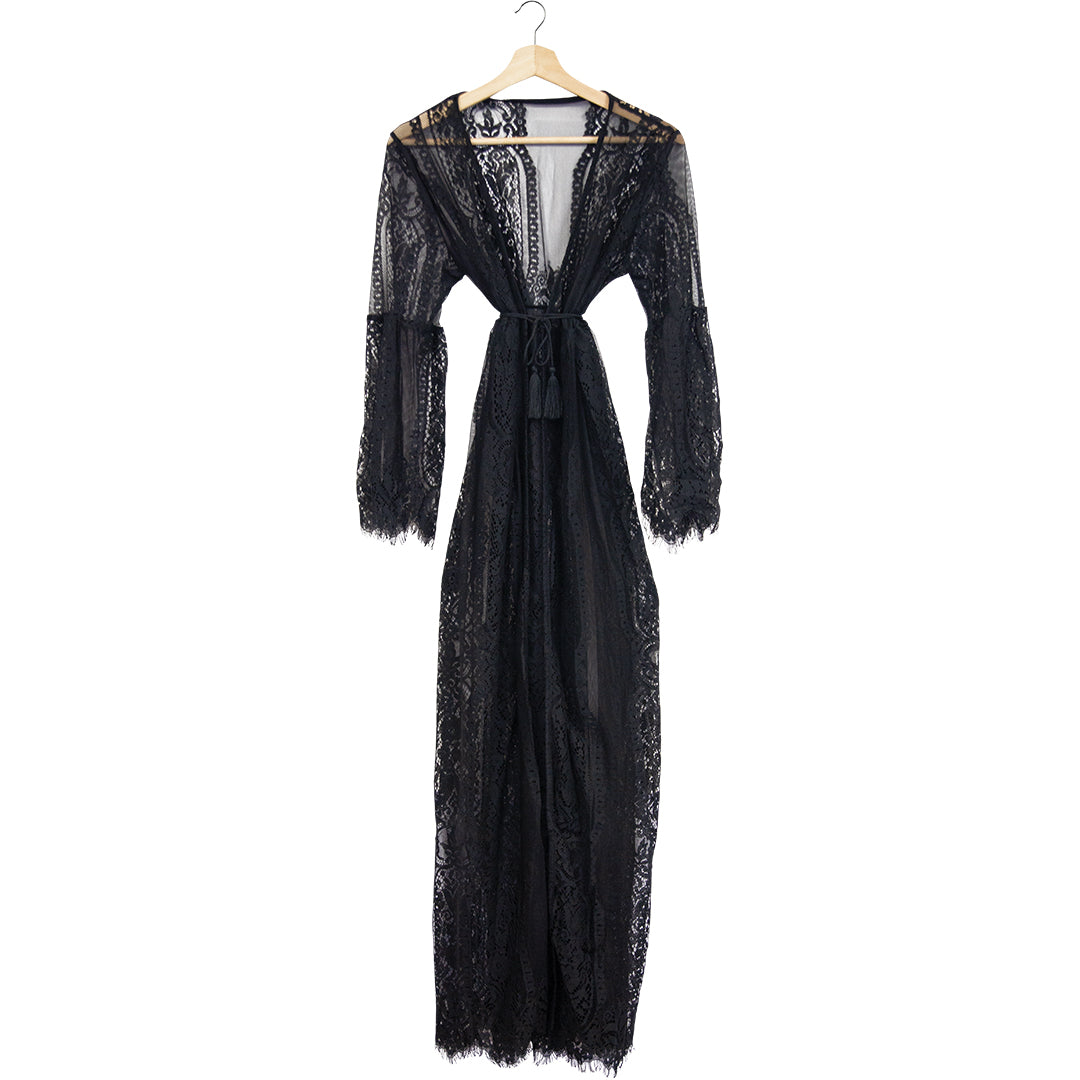Feelin' It Robe - Black