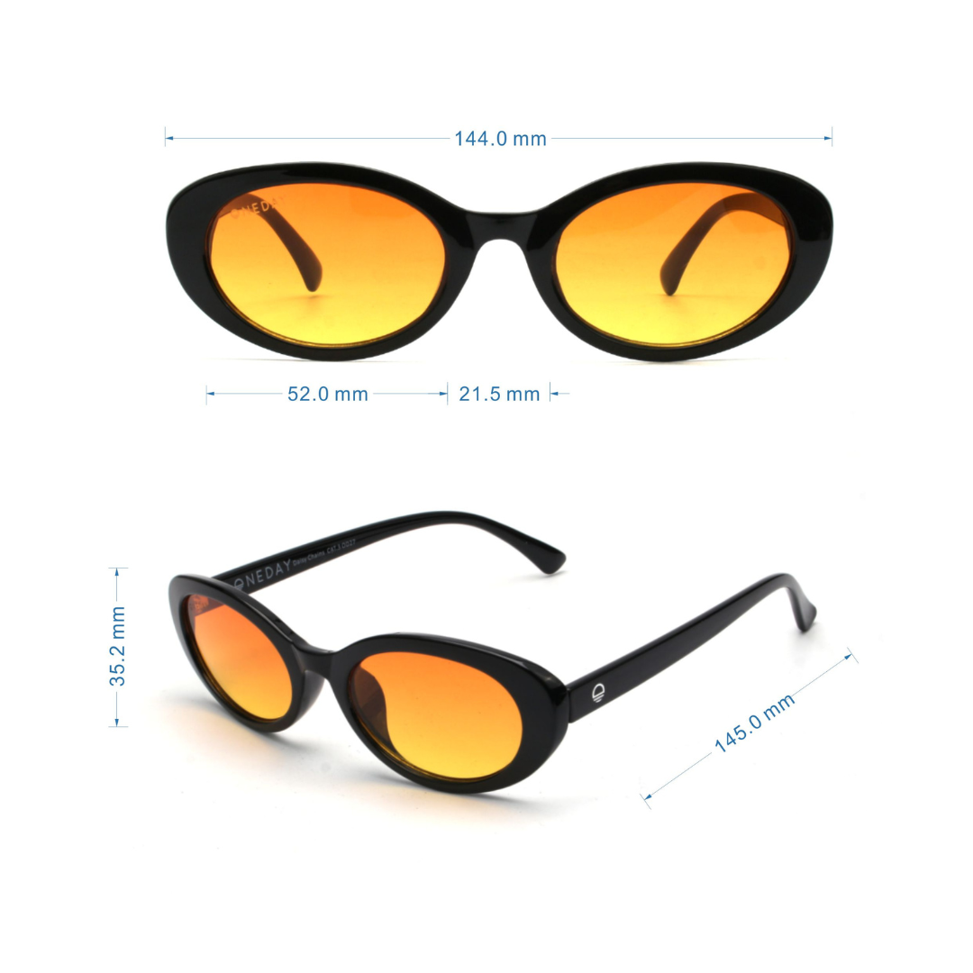 Daisy Chains - Black Orange Measurements