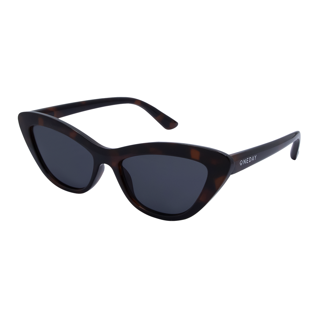 Desorbo Tortoise Shell Smoke Cats Eye Women's Sunglasses