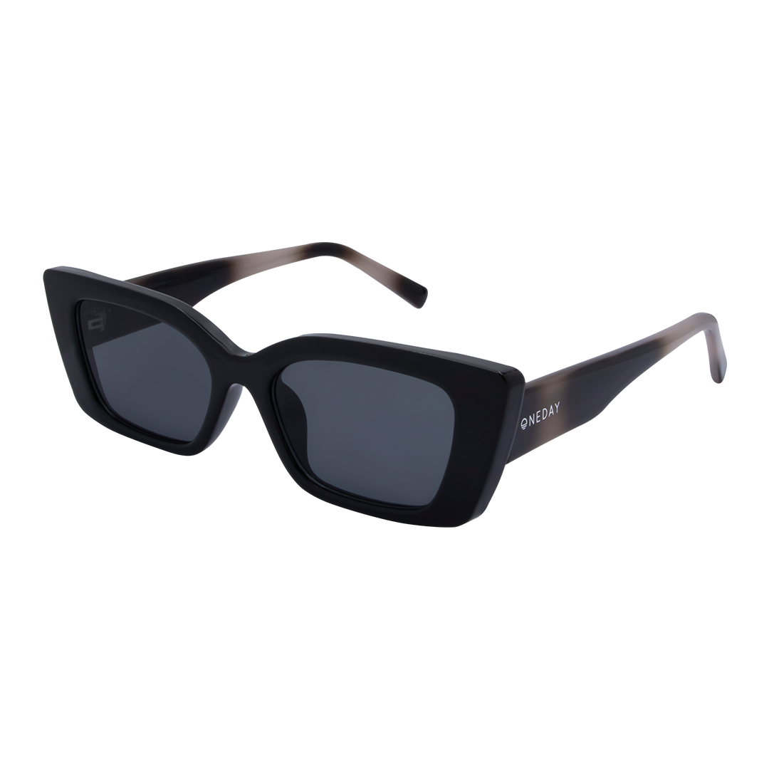 Juniper Black Smoke Rectangle Women's Sunglasses