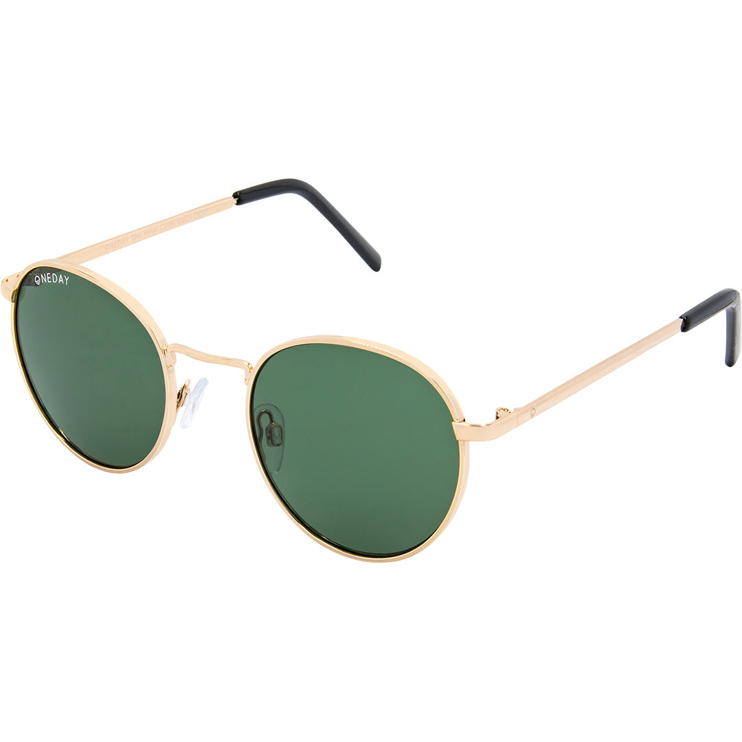 The Inner Circle - Gold G15 Round Women's Sunglasses