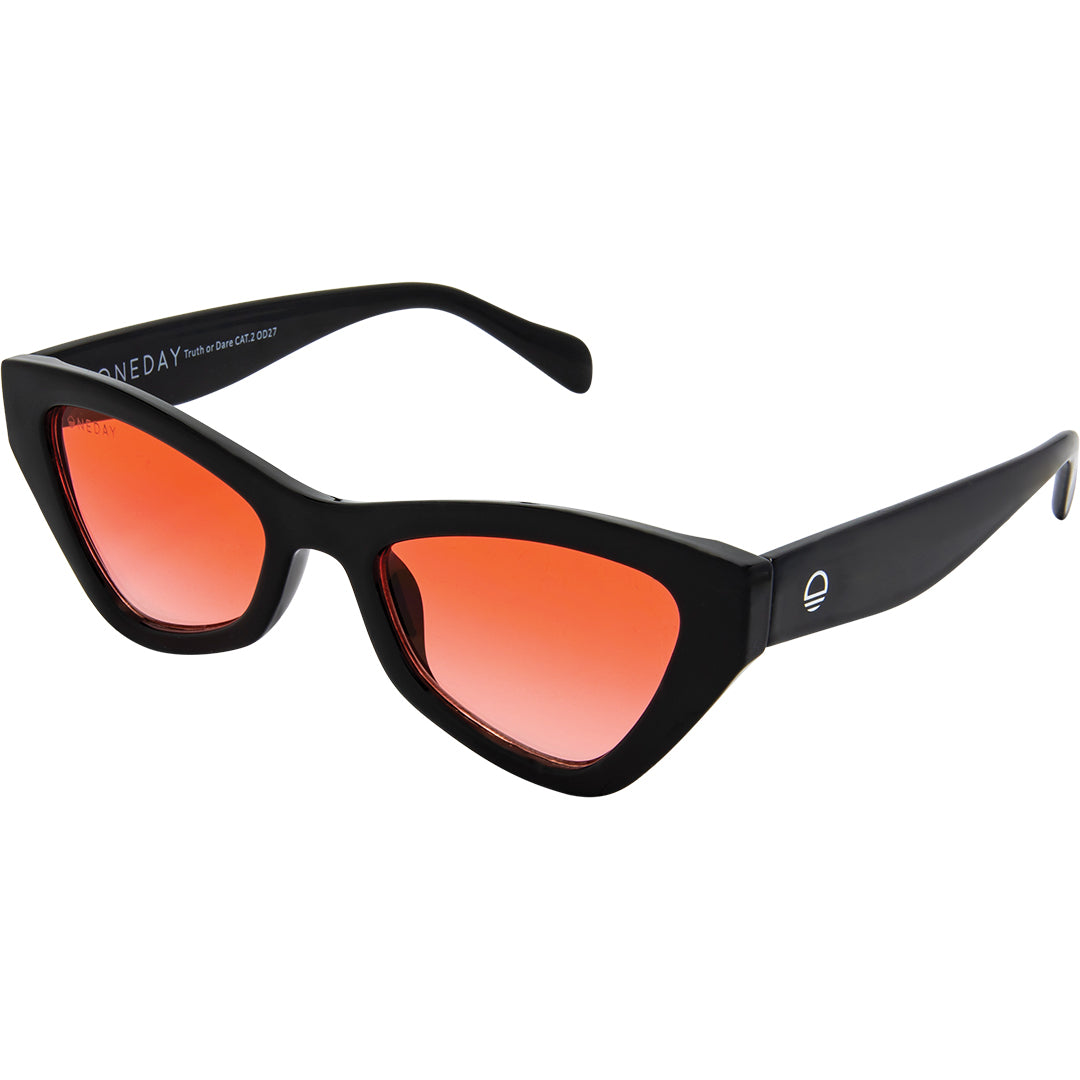 Truth or Dare - Black Rose UV400 Women's Sunglasses