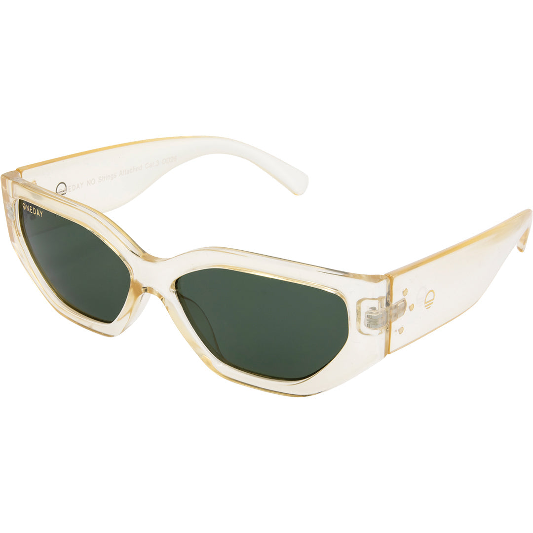 No Strings Attached - Champagne G15 UV400 Women's Sunglasses