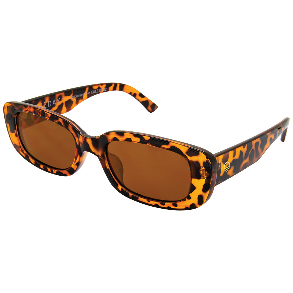 Drop Top Convertible Tort Brown Women's Sunglasses