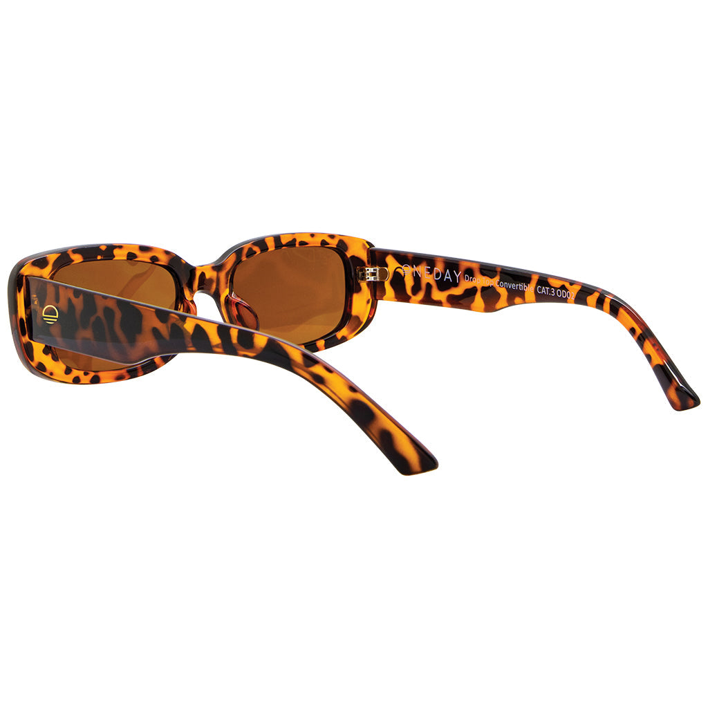 Drop Top Convertible Tort Brown Women's Sunglasses