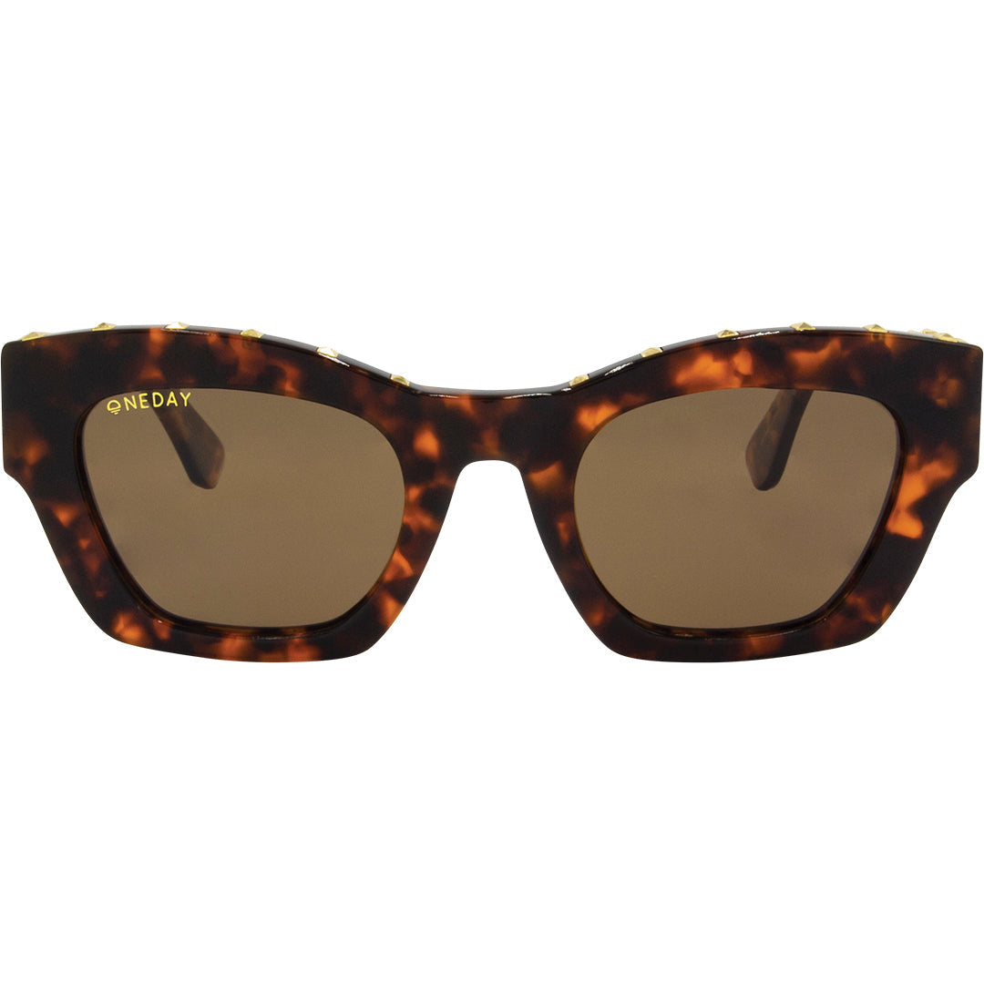 Shooting Daggers Tort Brown Polarised Acetate